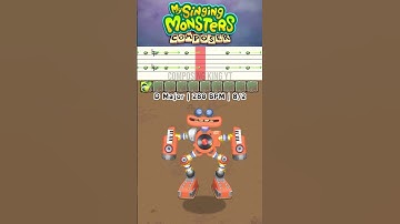 Gold Island Rare Wubbox Composer Tutorial #msm #fanmade #mysingingmonsters 