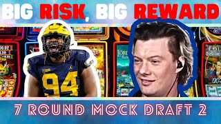 We Trade Back In The 1st Round For More Picks | MockJay's 7 Round Dallas Cowboys Mock Draft 2.0