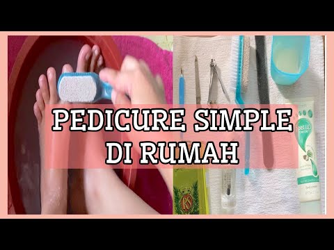 Video: Cara Melakukan Pedikur Perancis Di Rumah: 10 Langkah Dan Petua Mudah