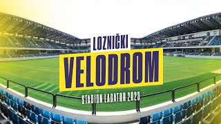 Evo kako izgleda prvi stadion u Srbiji na dva nivoa | Stadion Lagator, Loznica 2023