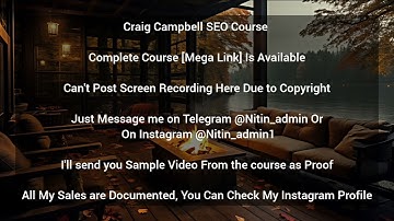 Craig Campbell SEO Course