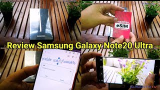 Review Samsung Galaxy Note20 Ultra Indonesia. Bisa pakai eSIM. Bisa 3 nomor?