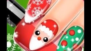 Christmas Nail Salon Game online Free😍Game Complete Nails Art Games Chritmas Game❤Pak Gamer Gameplay screenshot 5