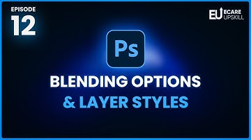 How to Use Blending Options, Layer Styles & Seamless Textures in Photoshop | eCare Upskill