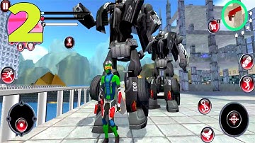 Rope Hero Gameplay Part 2 (Android,ios)