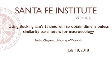 Using Buckingham’s Π theorem to obtain dimensionless similarity parameters for macroecology
