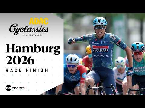 TOTAL DOMINATION 😮‍💨 | 2025 Men's ADAC Cyclassics Hamburg Race Highlights | TNT Sports Cycling