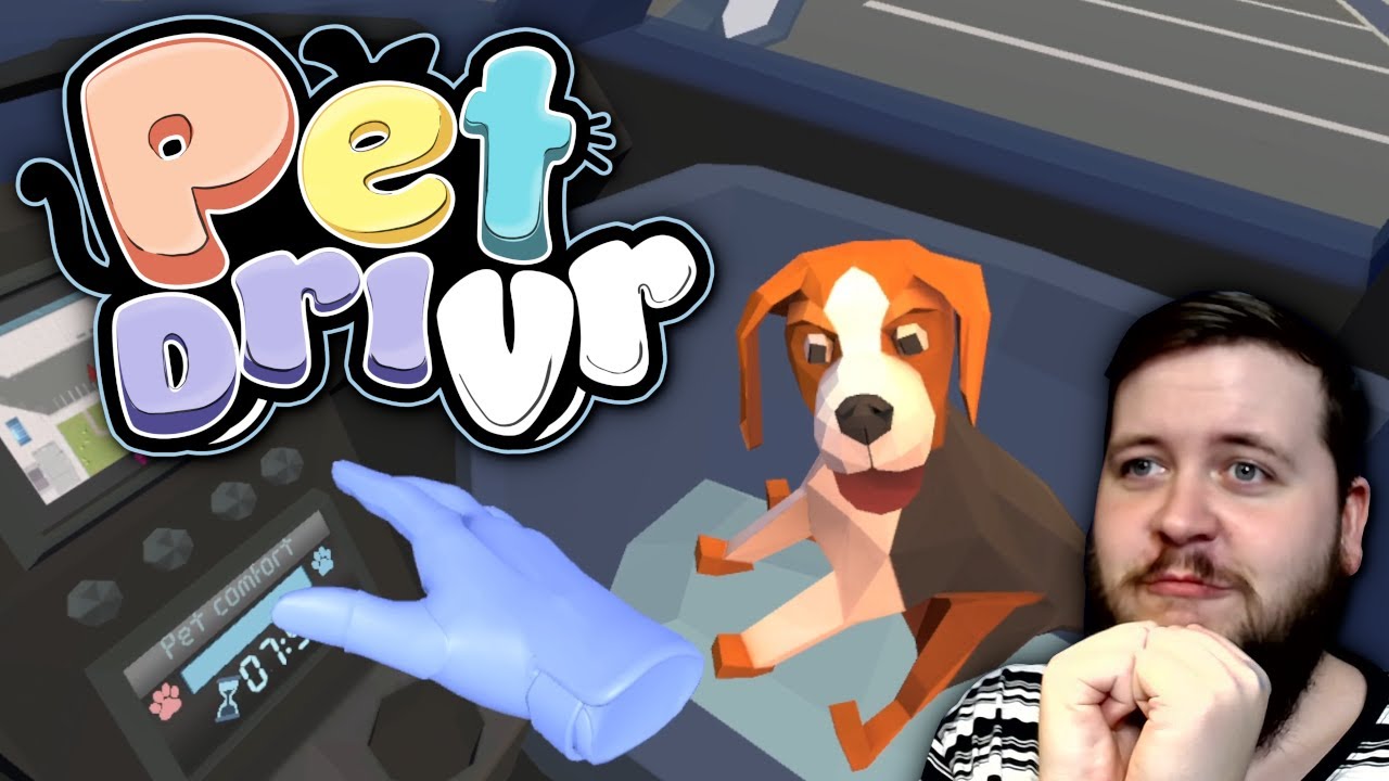 PETTING VR DOGS! - PetDrivr - YouTube