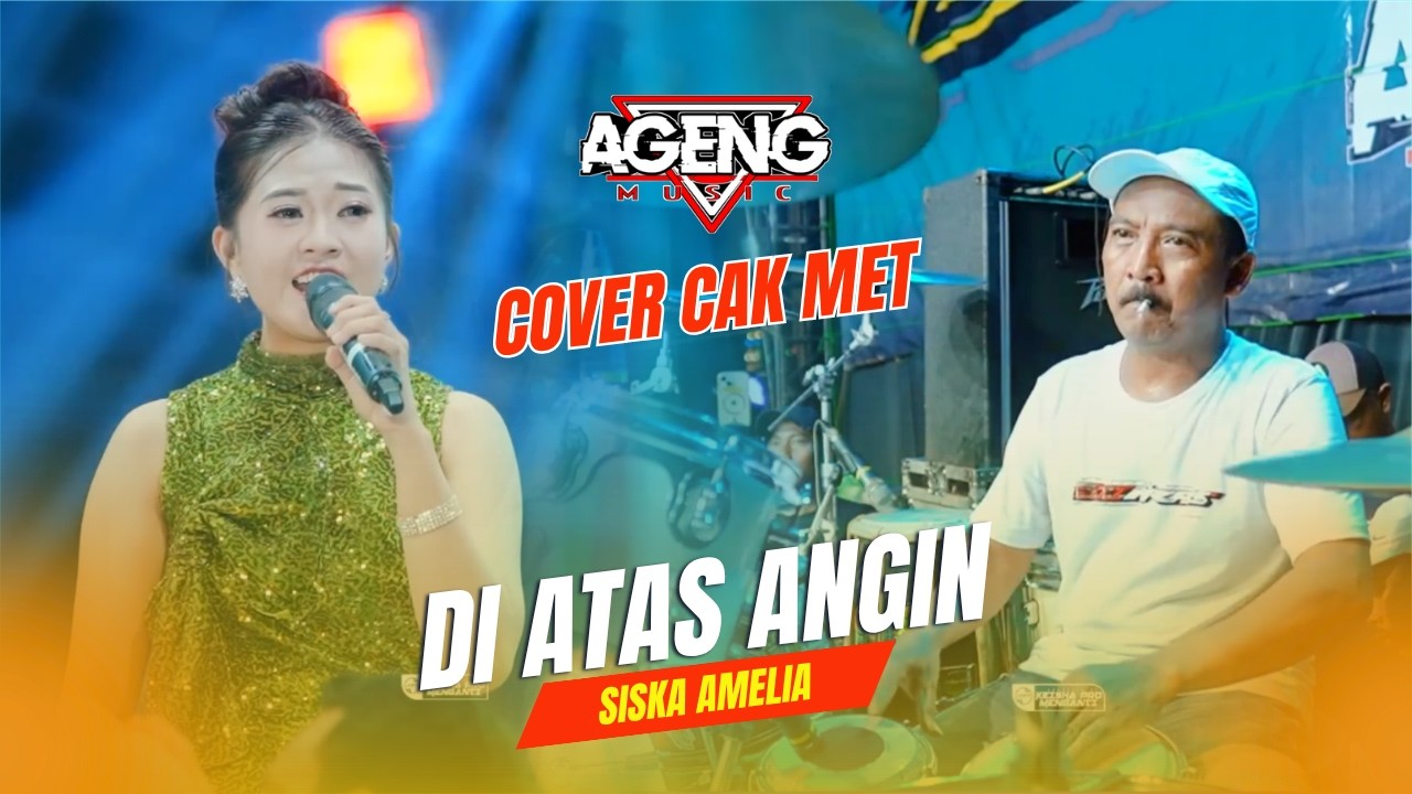 (Drum Cover) Above the Wind | CAK MET X SISKA AMELIA AGENG MUSIC LIVE BOOKRAPS 2026