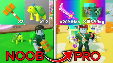 NOOB TO PRO IN CLICKER MINING SIMULATOR!