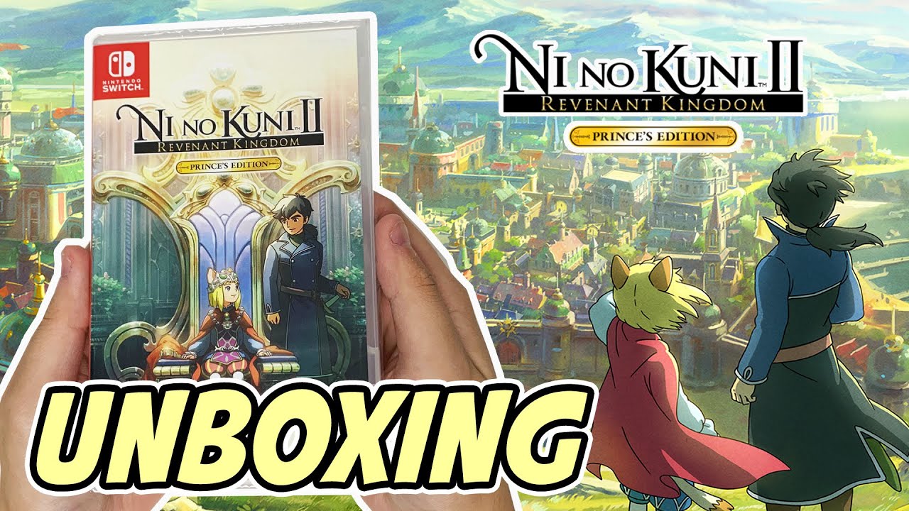 Kuni II Revenant Kindom -Prince's Edition-(Nintendo Switch) Unboxing - YouTube