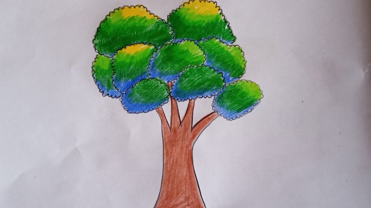How to Draw a Tree 🌳🎨