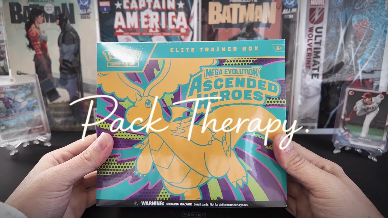 Pack Therapy l Pokemon Ascended Heroes ETB Opening 