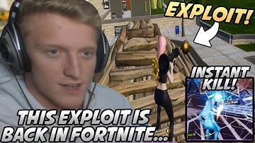Tfue FINDS OUT That A GAME BREAKING Exploit Has RETURNED To Fortnite & Scares EVERY Player!