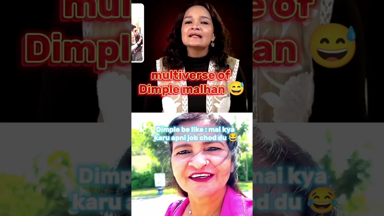 doppelganger of dimple malhan 😂😅@DimpleMalhanVlogs @triggeredinsaan @FukraInsaan