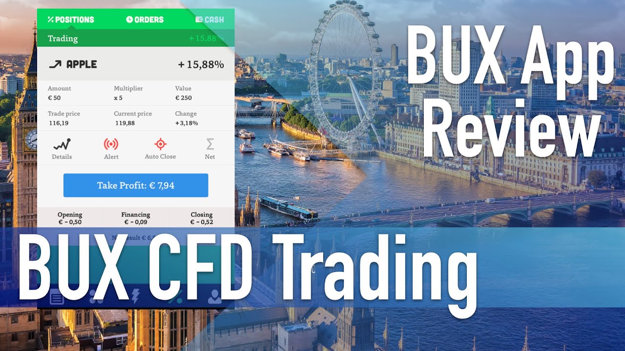 Bux CFD Trading App Review | Mobile CFD Investing Platform - YouTube