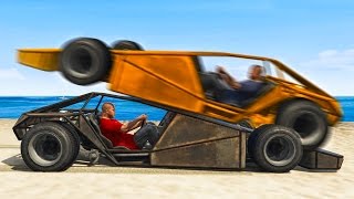 RAMP CAR vs. RAMP CAR RACE! (GTA 5 Funny Moments)