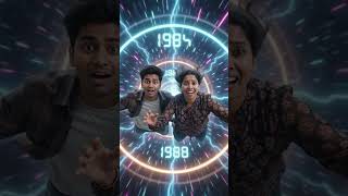 💥time travel jump 🎁 #youtubeshorts #funny #lifeisbutadream #viralvideo #travel