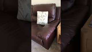 DFS recliner sofa for sale