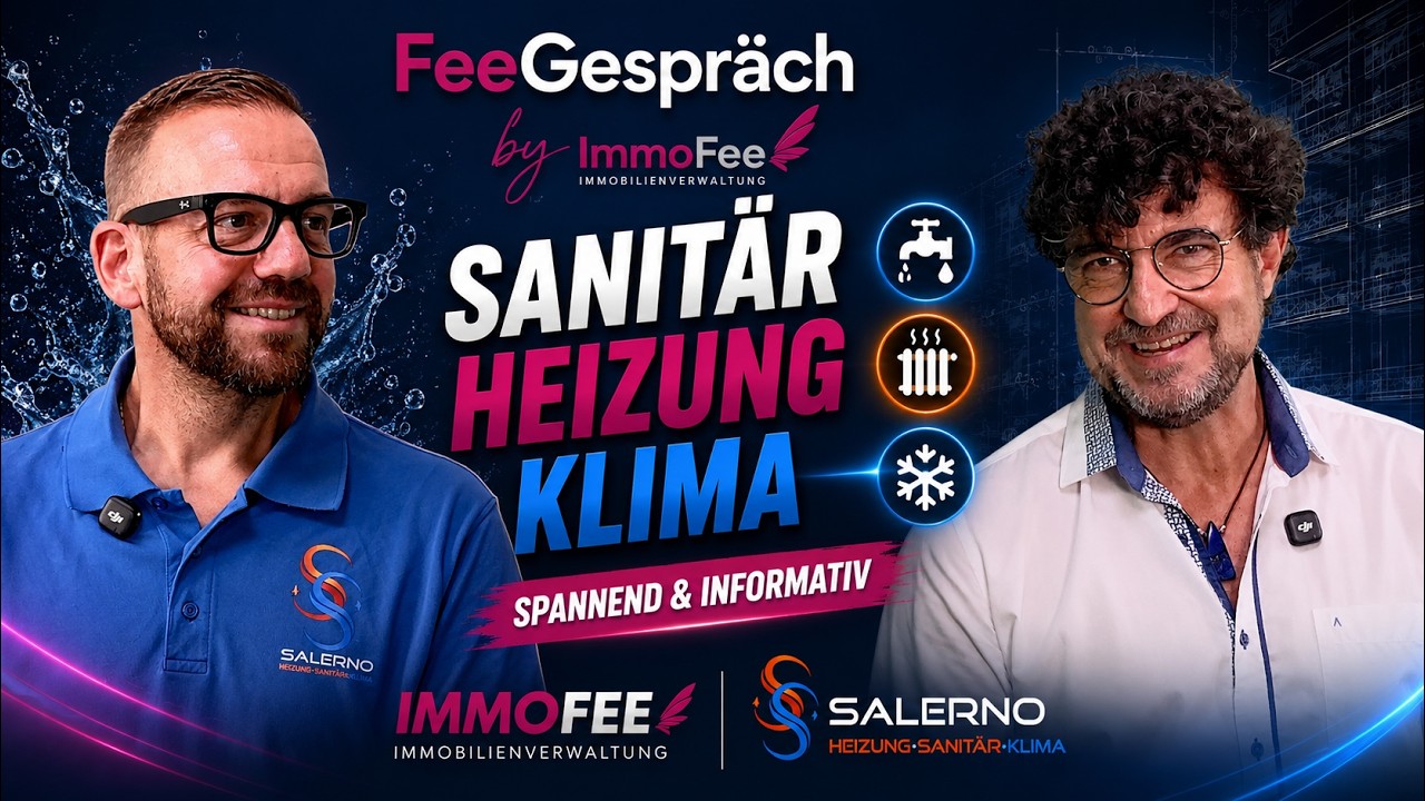Heizung, Wärmepumpe, Klima und Rohrbruch: FeeGespräch mit SHK-Meister Salerno