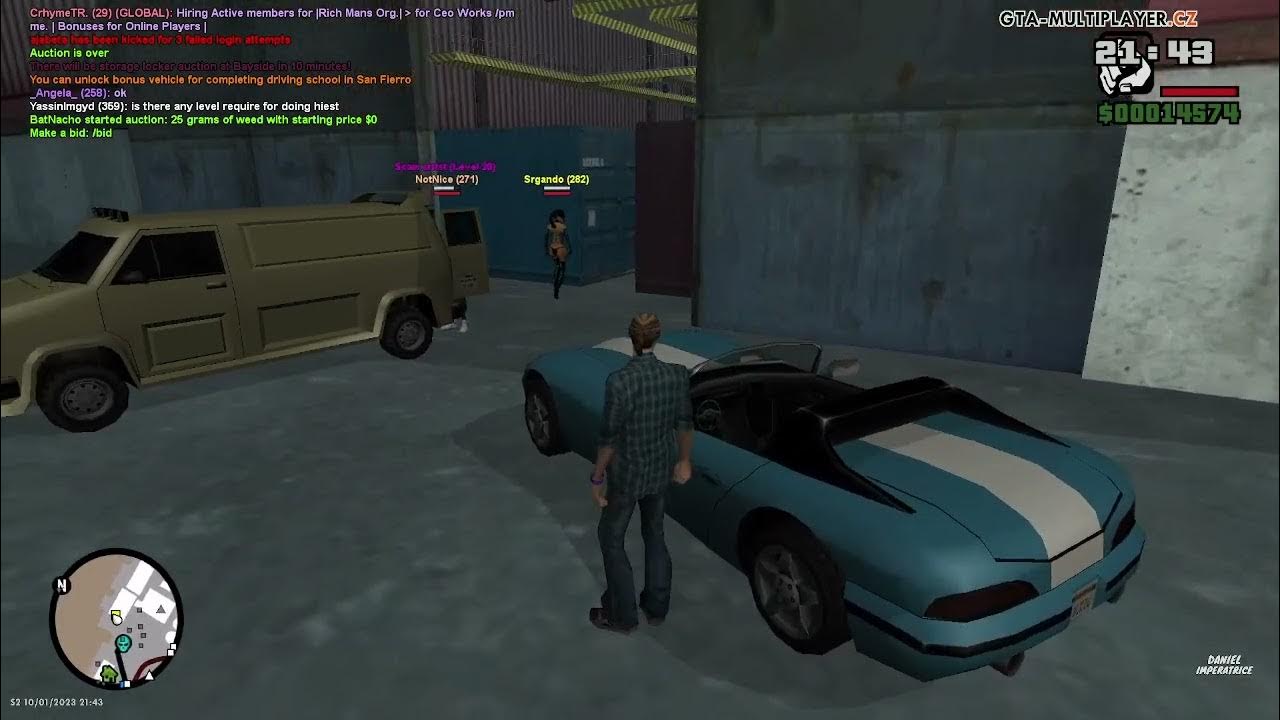 SA:MP - GTA San Andreas - Gameplay - YouTube