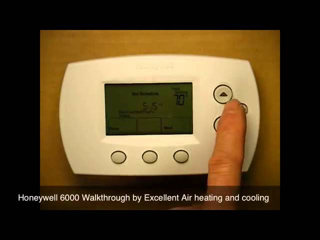 Honeywell TH6220D1002 Programmable FocusPRO 6000 Thermostat