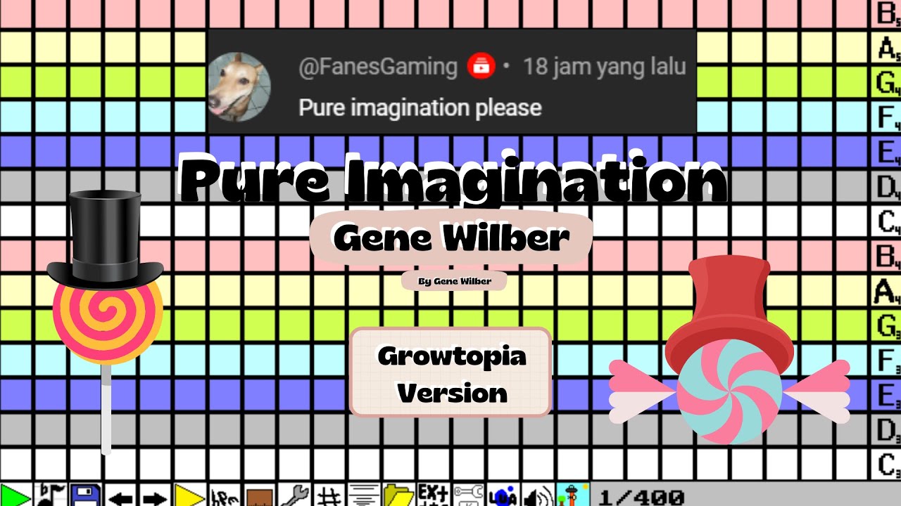 Growtopia Music | Pure Imagination (Wonka) - Gene Wilber