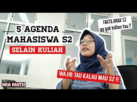 Video: Bagaimana Menjadi Mahasiswa Pascasarjana?