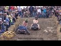 Violent barbie jeep racing