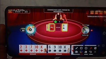 How to fix CONNECTION LOST. TRYING TO RECONNECT problem solve in MPL Rummy