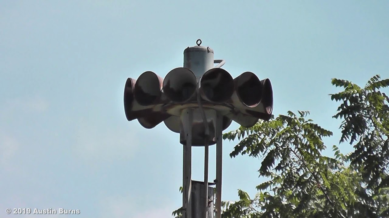 Jefferson, WI Federal STH-10 Siren Test - 8/7/19