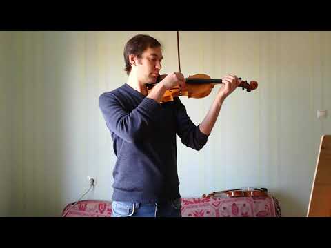 Violin bow exercises for beginners - playing open strings