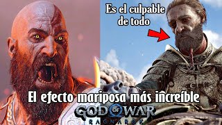 Como fue que Sindri causó el Ragnarok indirectamente en God of War. Impresionante efecto Mariposa