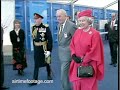 Queen visits heathrow for its fiftieth anniversary  rushes