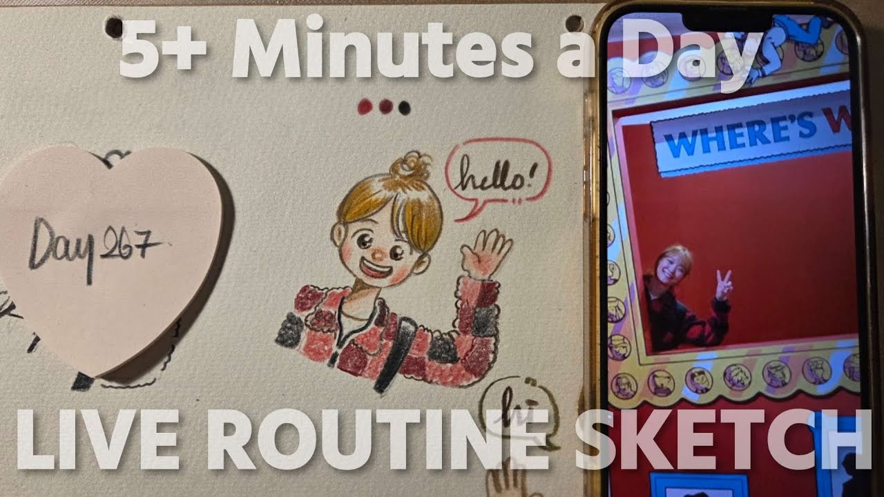 🎙✏️ Day267 Where's Aha? 🙈❤️