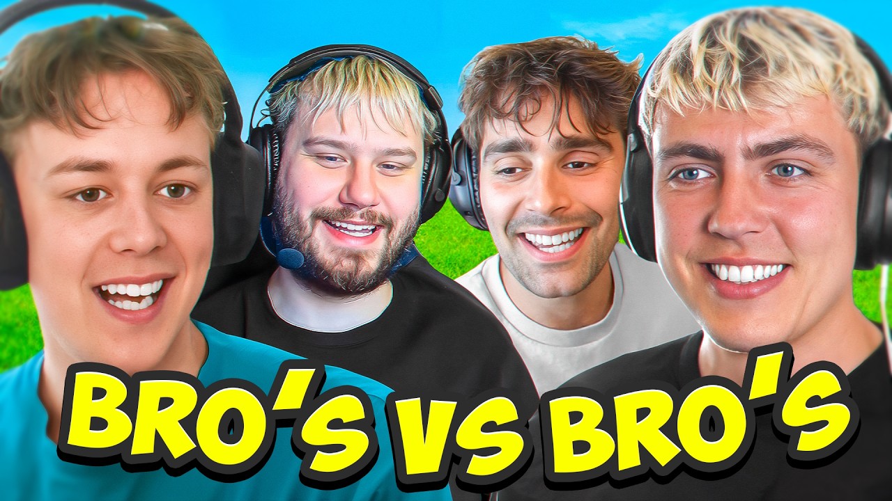 Mat og Jeg Udfordrede Aggo og Wendel (Bros vs Bros)