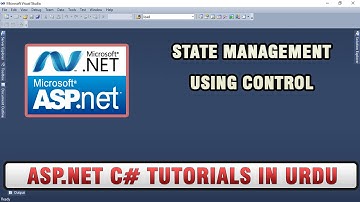 ASP.NET C# Tutorial In Urdu - State Management using Controls