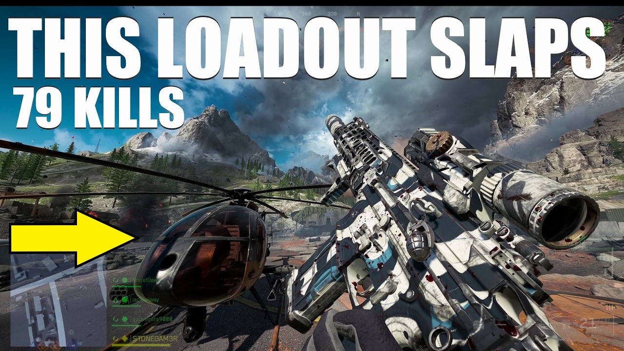 Unstoppable LittleBird Loadout (Mini Guns) Combat engineer Strategy ...