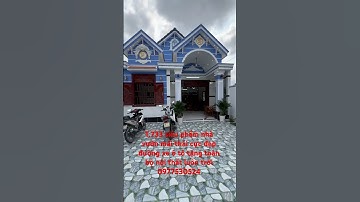 T.733 bán ngôi nhà mái thái cực đẹp đường xe ô tô tặng toàn bộ nội thất luôn dọn đồ vô ở liền luôn