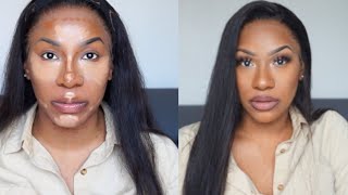 EXTREME CONTOURING CHALLENGE l ALLOVE HAIR ON ALIEXPRESS