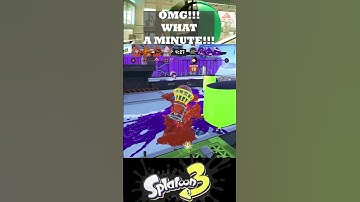 WHAT JUST HAPPENED THIS MINUTE?  #splatoon3 #gaming #splatoongameplay #nintendo
