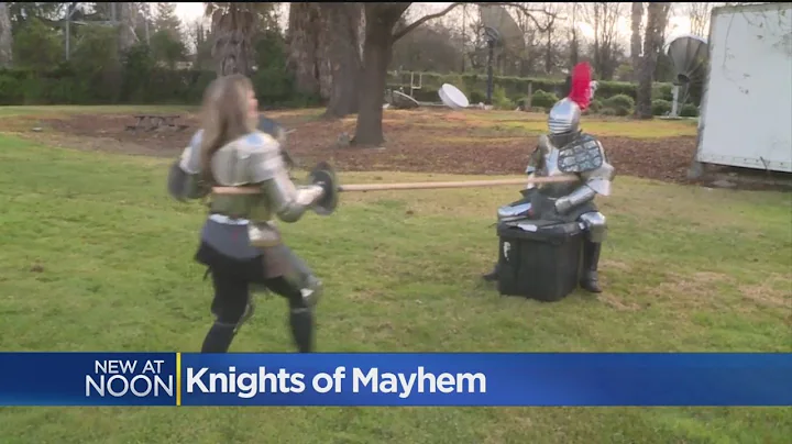 Bethany Crouch Tries Her Hand At Jousting