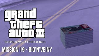 GTA III 100% Walkthrough: Mission 19 - BignVeiny
A guy full on SPANK has stolen a van full of adult magazines from El Burro. The guy left the bank of the van open, thus spreading the magazines through out Portland. El Burro left a van near by and Tells Claude to use to retrieve as much of magazines possible and whack the guy who stole them, and then deliver mags to a shop on Red Light District. Is not required getting all mags, but rather reach the end of its trail. That allows a trick to be used to reach the end of the trail faster than following it all the way, which is cut left the road passing Saint Marks that leads to Portland Harbor. I used that in the video as the normal way is boring and annoying, not to mention you can prevent passing Chinatown, which becomed a hostile area with the completion of the previous mission. With the completion of this mission, we finish the jobs for El Burro. The payphone will be ringing again to allow replay the mission Turismo. Up next we will return to story missions, where we will starting working for Toni Cipriani. GTA III 100% Walkthrough: Mission 19 - BignVeiny