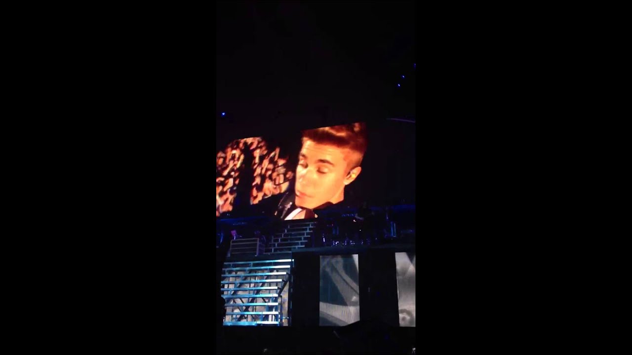 Justin bieber talking into camera YouTube