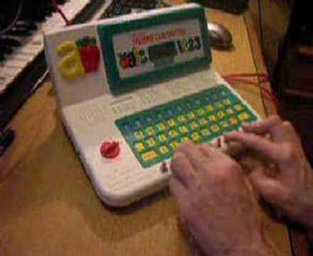 Circuit Bent VTech IQ Builders Talking Computer