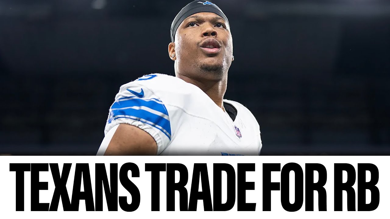 David Montgomery TRADED to the Texans
