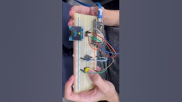 電子電路實驗 wk8課堂作業 OLED+按鈕蜂鳴器