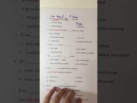 ติวสอบ Exit Exam มหาวิทยาลัยมหาสารคาม เทคนิคการทำข้อสอบแกรมม่า IF Clause
