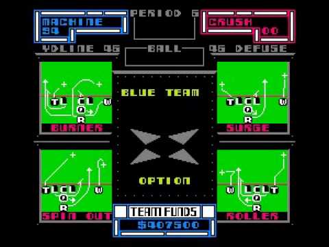 Cyberball (NES) - Moscow Machine vs California Crush 6th Period