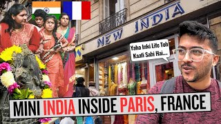 SURPRISING LIFE INSIDE MINI INDIA IN PARIS, FRANCE (400 rs mai bhar pet khana)